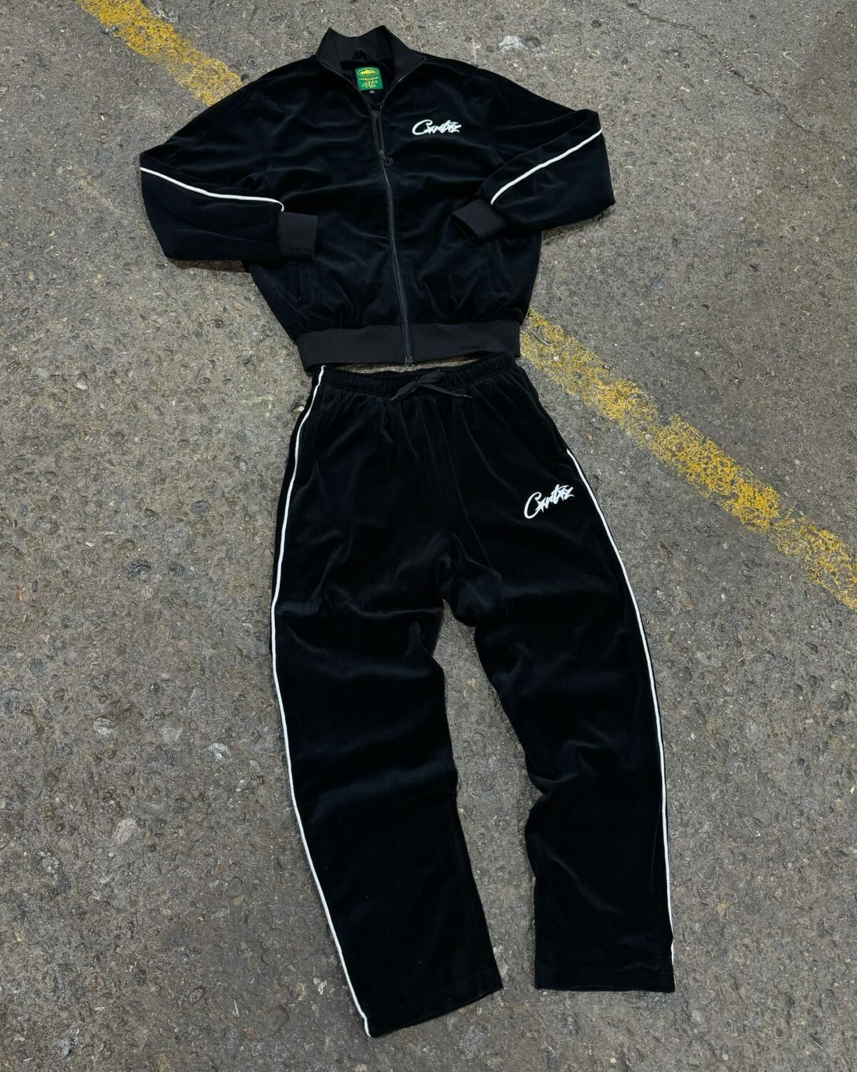 Corteiz Black Tracksuit