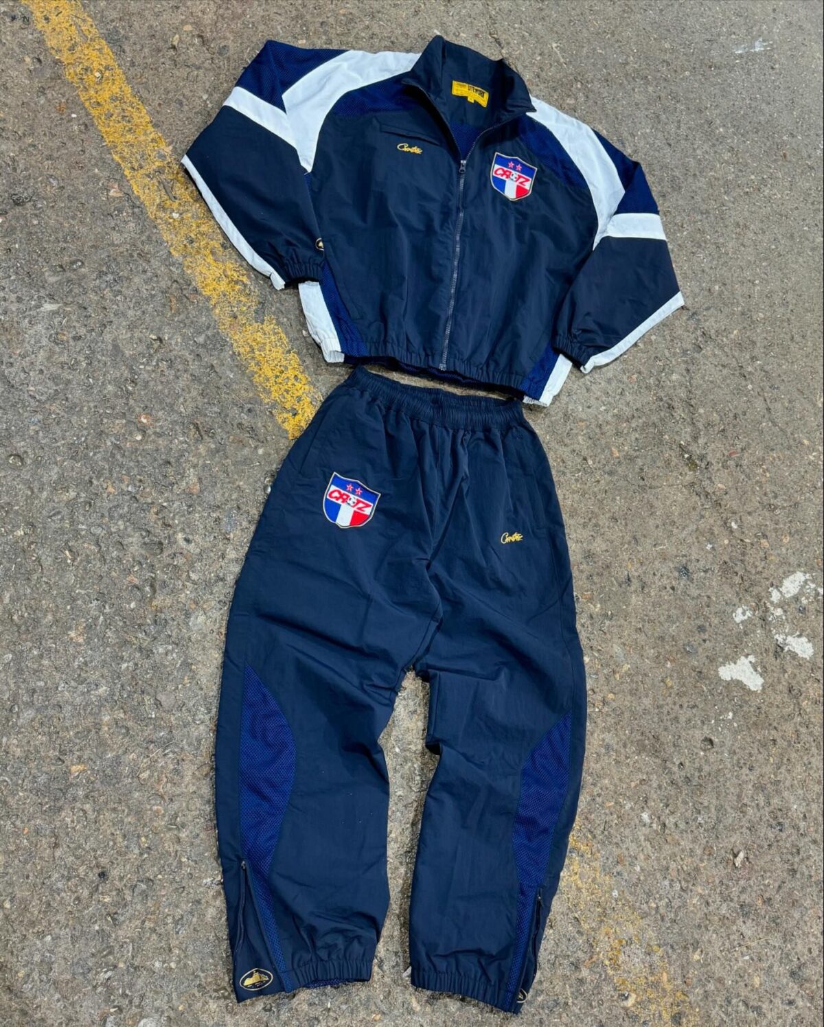 Corteiz Nany Blue Tracksuit