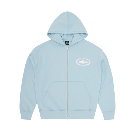 SUPERIOR ROYALE ZIP HOODIE [BABY BLUE]