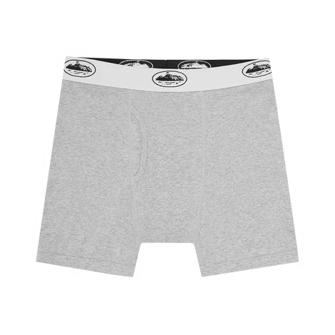 GREY ALCATRAZ BOXERS [3 PACK]