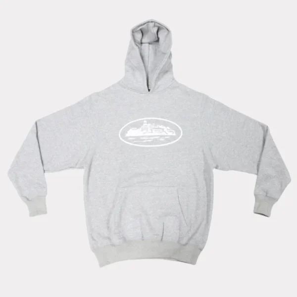 Corteiz Alcatraz Hoodie Grey