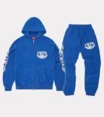 New Corteiz Gasoline Royal Blue Tracksuit