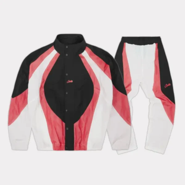 Corteiz Vertigo Shuka Black/Red Tracksuit