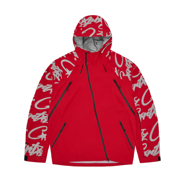 Corteiz ELITEWORK™ WATERPROOF SHELL JACKET V2 [RED]