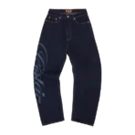 Corteiz FRAYED DENIM BAGGY JEANS [INDIGO]