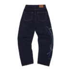 Corteiz FRAYED DENIM BAGGY JEANS [INDIGO]