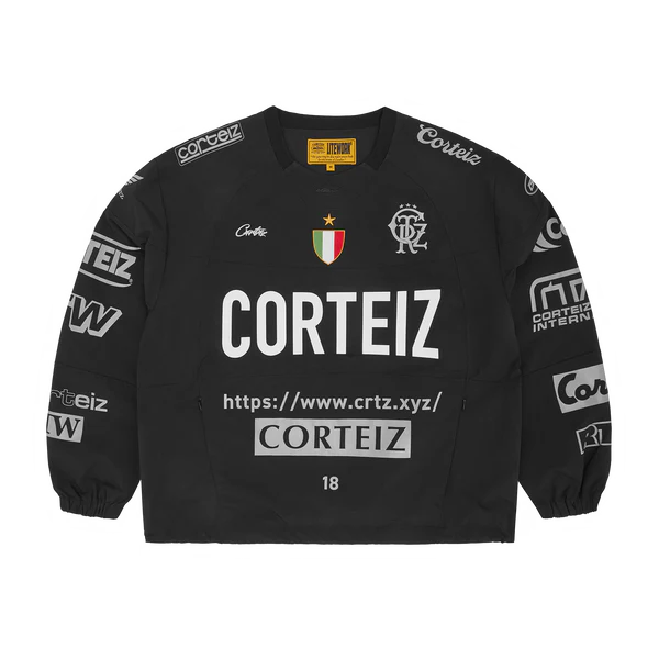 Corteiz SPONSORS TRAINING PULLOVER [BLACK]