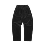 Corteiz VVS VELOUR BOTTOMS [TRIPLE BLACK]