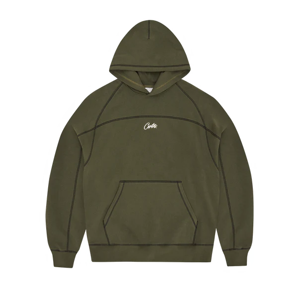 Corteiz HMP V2 HOODIE [OLIVE / BLACK]