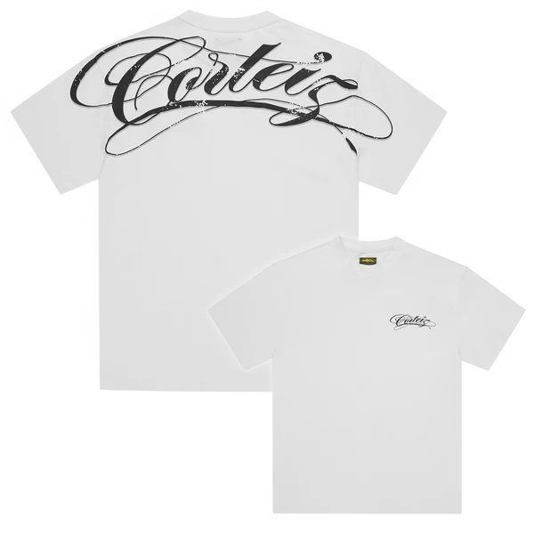 Corteiz WRITE-OFF HEAVYWEIGHT TEE [WHITE]